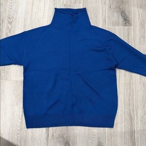 Wilfred turtleneck size large blue NWT